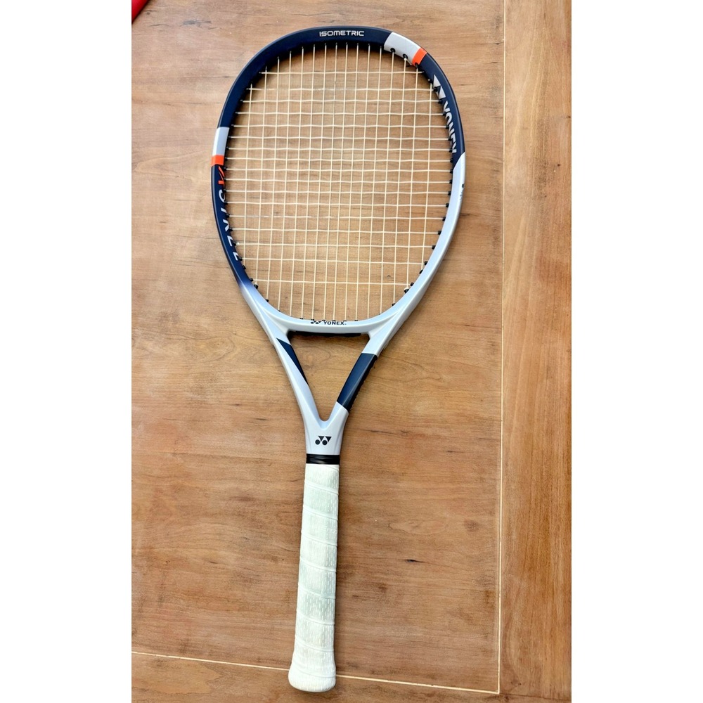 Yonex Astrel 105 Tennis Racket - 105in - G4 1/4 E Strung Japan Silver Black